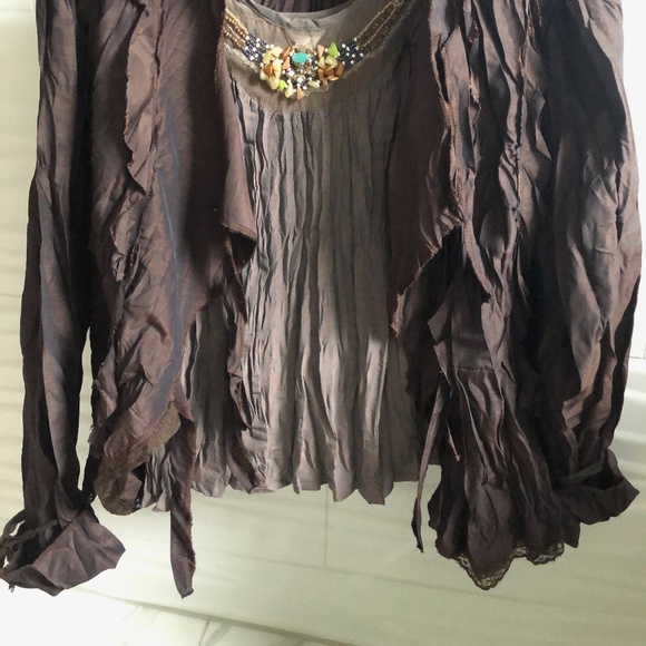 Beaded tank top and jacket by Anne Giorgio - Picture 5 of 6